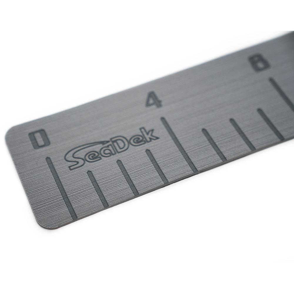 SEADEK 22135-80038 4 INCH X 36 INCH 3MM FISH RULER W/LASER SD LOGO - STORM GRAY - High quality product image showing SEADEK 22135-80038 4 INCH X 36 INCH 3MM FISH RULER W/LASER SD LOGO - STORM GRAY details and features