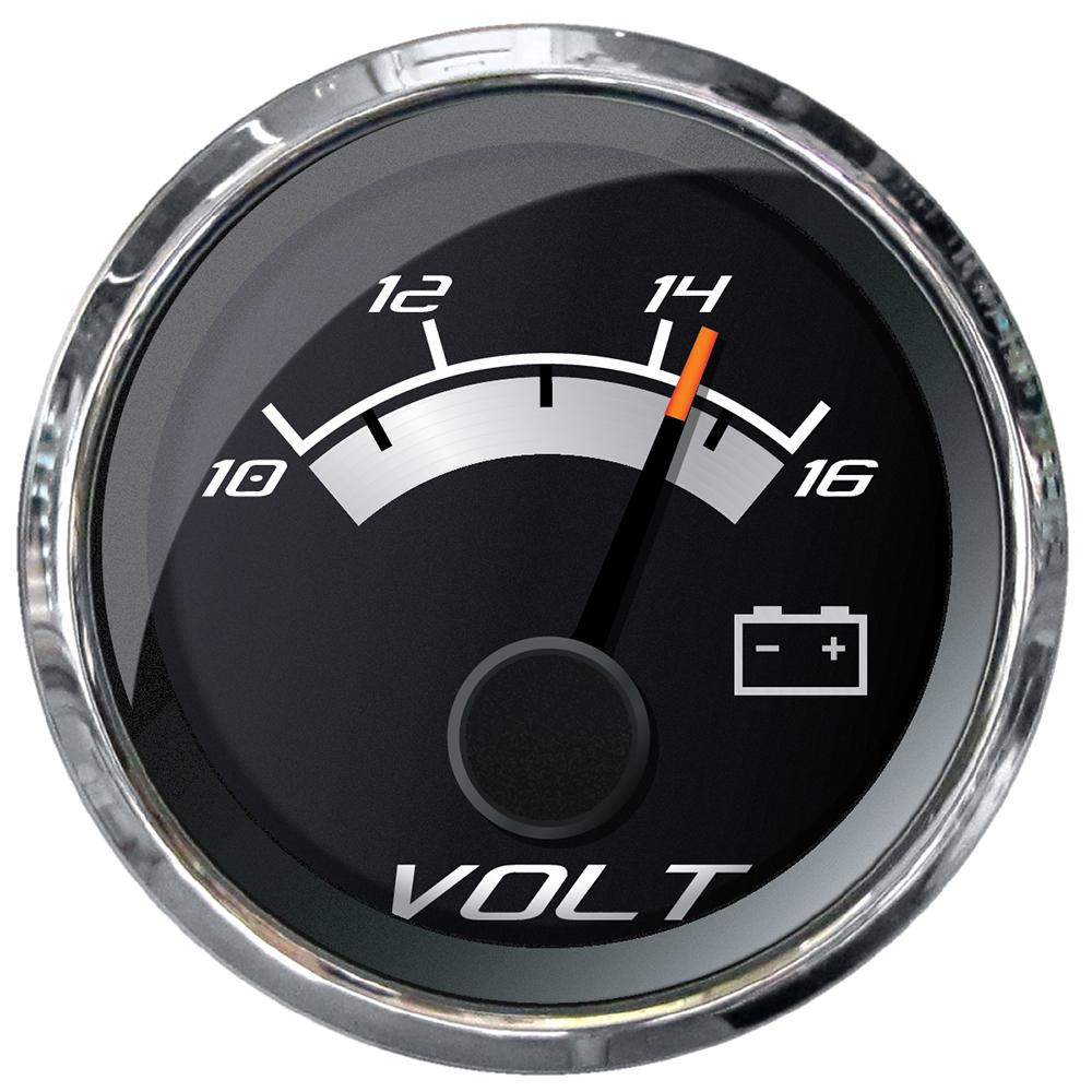 FARIA 22022 PLATINUM 2 INCH VOLTMETER (10-16 VDC) - The Twister Group Tools product