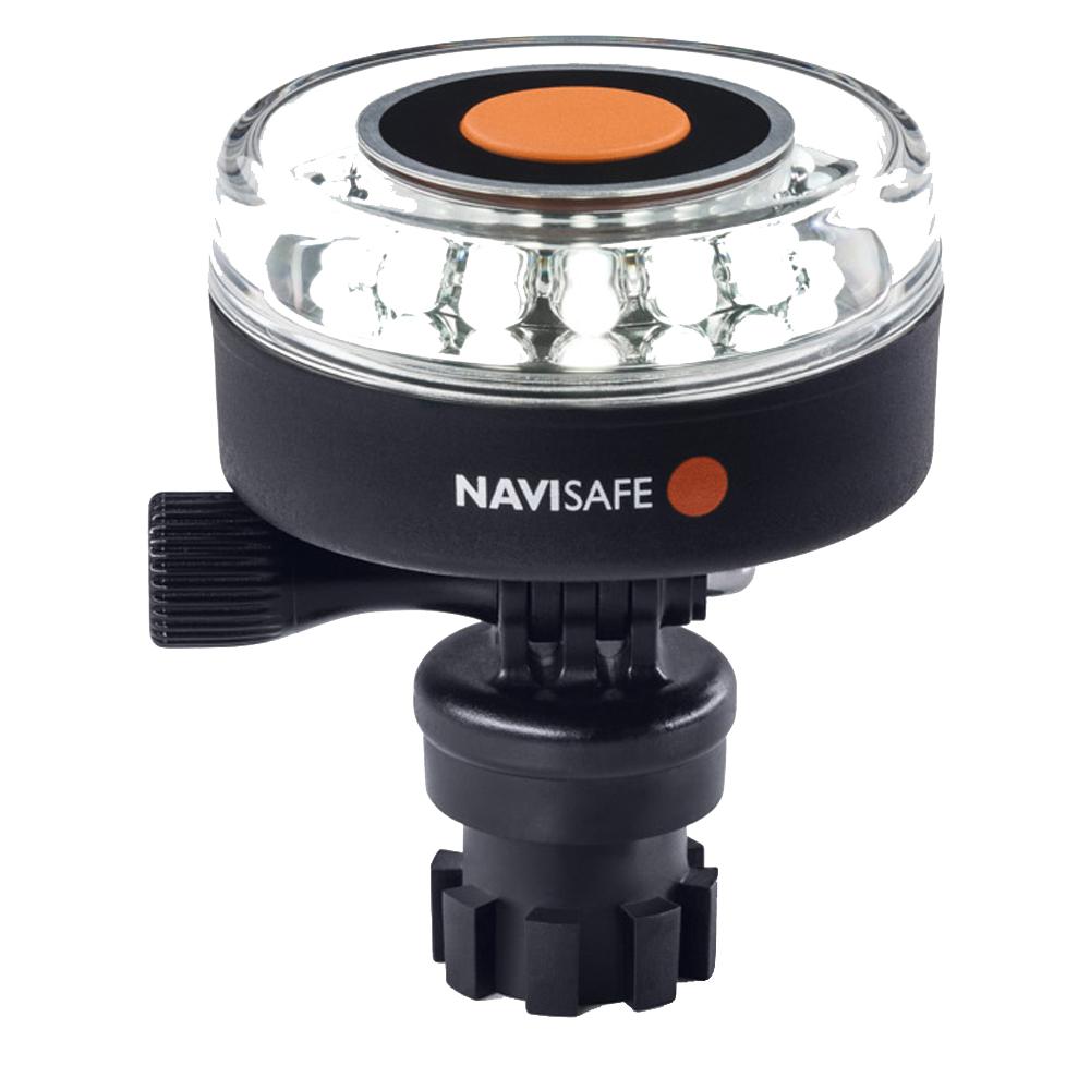 NAVISAFE 040-1 NAVILIGHT ALL-WHITE 5 MODE 360°2NM W/NAVIMOUNT BASE - High quality product image showing NAVISAFE 040-1 NAVILIGHT ALL-WHITE 5 MODE 360°2NM W/NAVIMOUNT BASE details and features