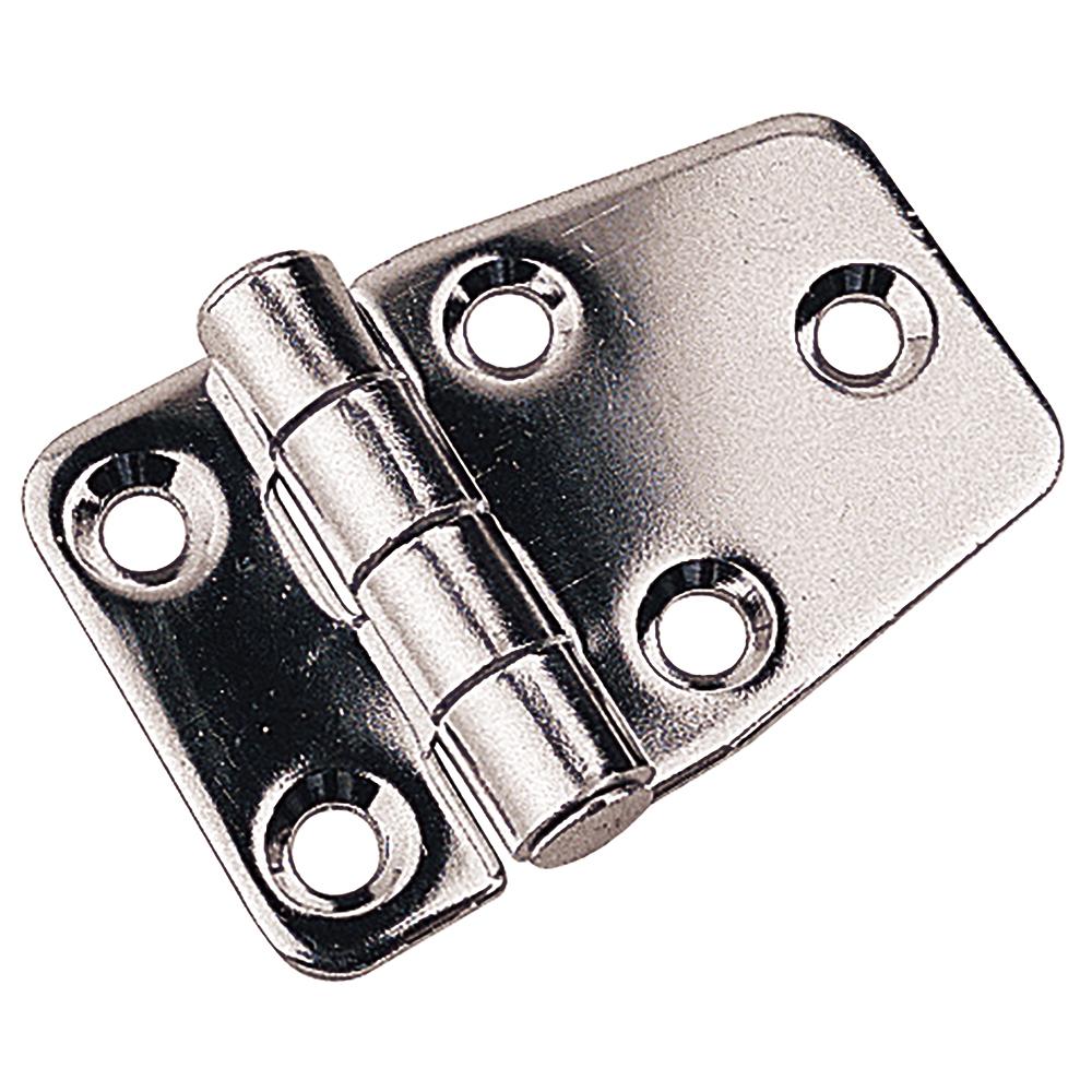 SEA-DOG 201510 STAINLESS STEEL SHORT SIDE DOOR HINGE - STAMPED #8 SCREWS INDIVIDUAL BULK PACKAGING - High quality product image showing SEA-DOG 201510 STAINLESS STEEL SHORT SIDE DOOR HINGE - STAMPED #8 SCREWS INDIVIDUAL BULK PACKAGING details and features