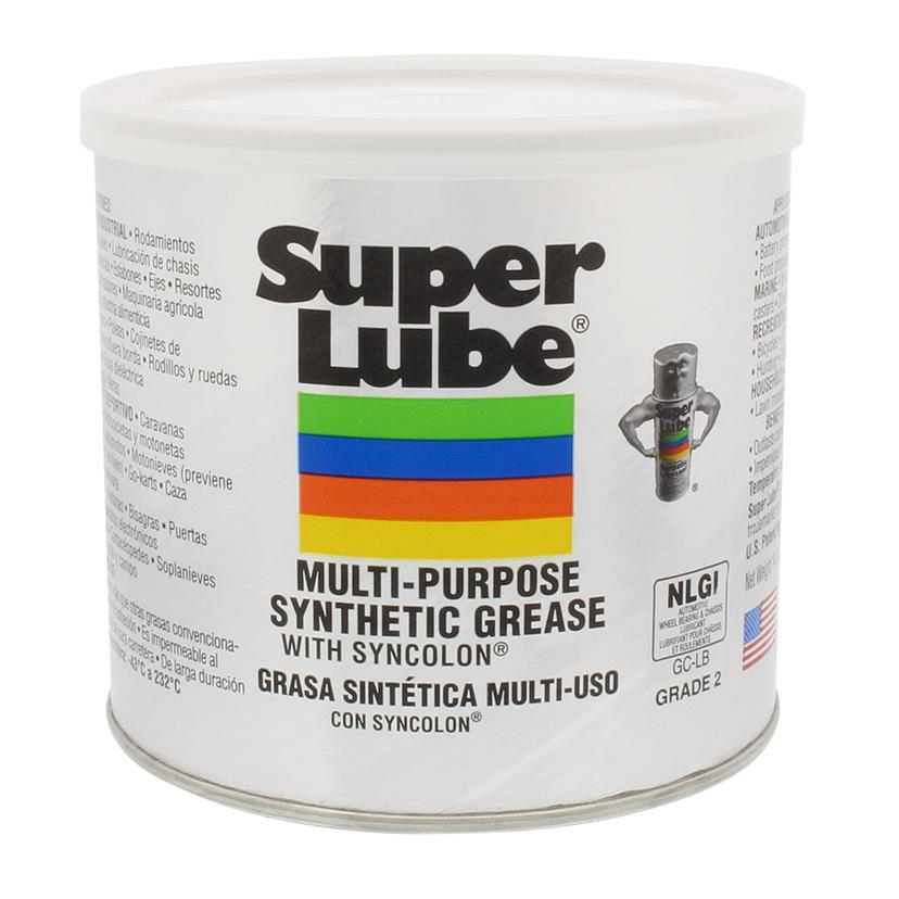 SUPER LUBE 41160 MULTI-PURPOSE SYNTHETIC GREASE W/SYNCOLON(PTFE) - 14.1OZ CANISTER