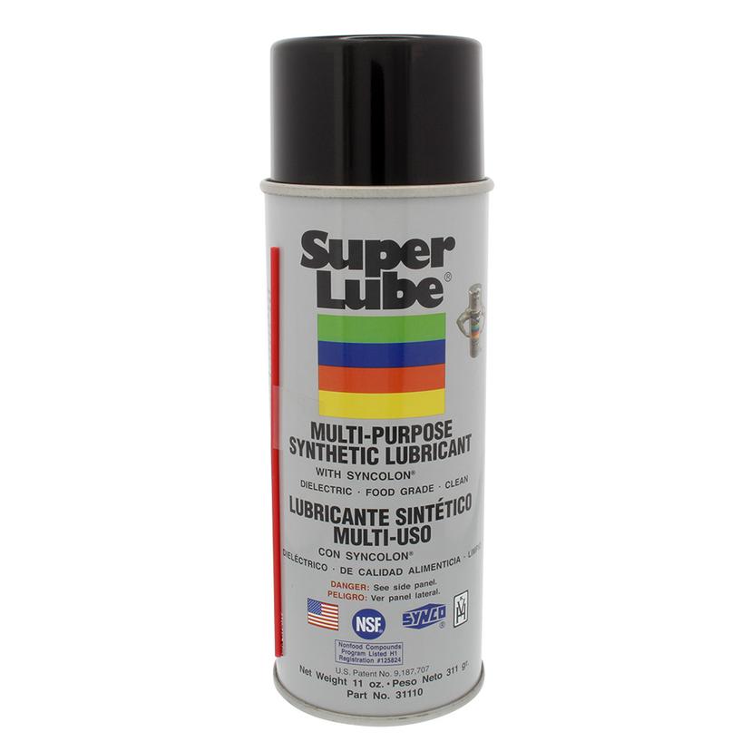SUPER LUBE 31110 FOOD GRADE ANTI-SEIZE W/SYNCOLON(PTFE) - 11OZ