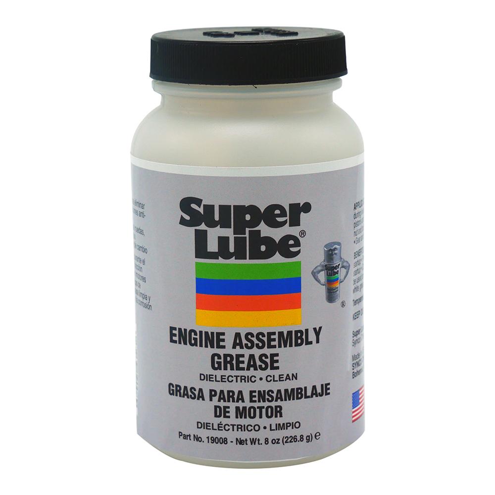 SUPER LUBE 19008 ENGINE ASSEMBLY GREASE - 8OZ BRUSH BOTTLE - High quality product image showing SUPER LUBE 19008 ENGINE ASSEMBLY GREASE - 8OZ BRUSH BOTTLE details and features