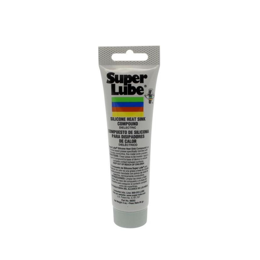 SUPER LUBE 98003 SILICONE HEAT SINK COMPOUND - 3OZ TUBE