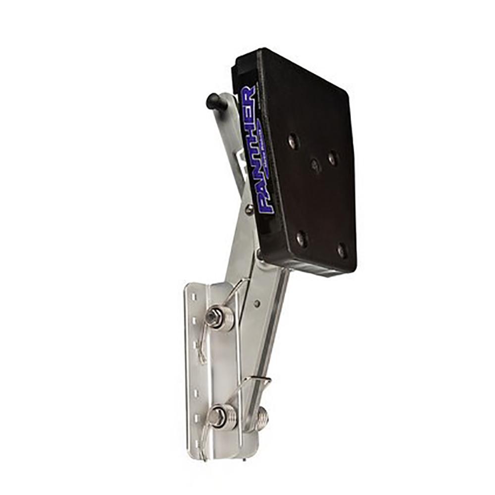 PANTHER 55-0021 MARINE OUTBOARD MOTOR BRACKET - ALUMINUM - MAX 20HP - High quality product image showing PANTHER 55-0021 MARINE OUTBOARD MOTOR BRACKET - ALUMINUM - MAX 20HP details and features