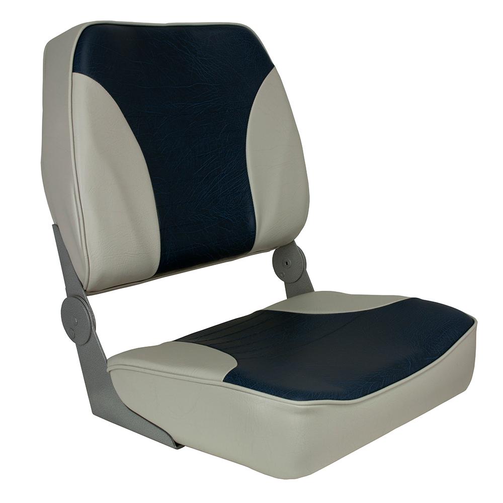 SPRINGFIELD 1040691 XXL FOLDING SEAT - GREY/BLUE - High quality product image showing SPRINGFIELD 1040691 XXL FOLDING SEAT - GREY/BLUE details and features
