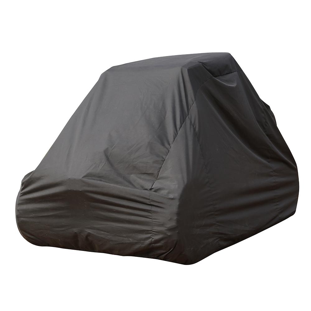 CARVER 3010S-02 Sun-Dura Low Profile Wide Sport UTV Cover - Black - High quality product image showing CARVER 3010S-02 Sun-Dura Low Profile Wide Sport UTV Cover - Black details and features