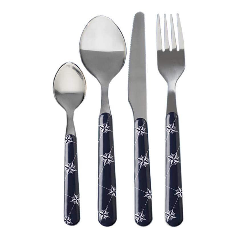 MARINE BUSINESS 15025 CUTLERY STAINLESS STEEL PREMIUM - NORTHWIND - SET OF 24