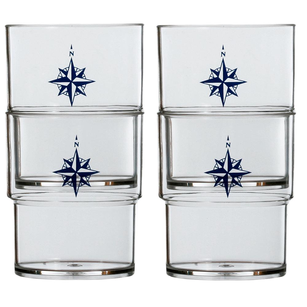 MARINE BUSINESS 15103C STACKABLE GLASS SET - NORTHWIND - SET OF 12 - High quality product image showing MARINE BUSINESS 15103C STACKABLE GLASS SET - NORTHWIND - SET OF 12 details and features