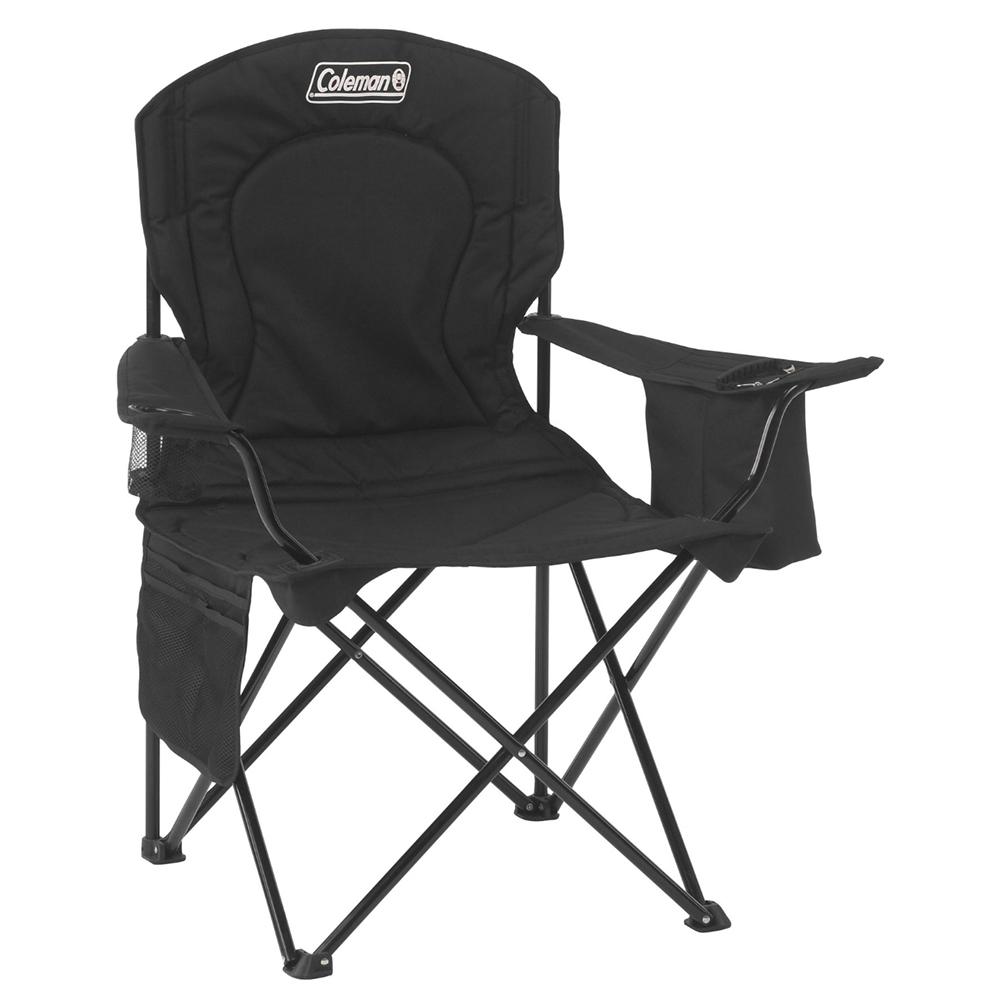 COLEMAN 2000032007 COOLER QUAD CHAIR - BLACK - High quality product image showing COLEMAN 2000032007 COOLER QUAD CHAIR - BLACK details and features