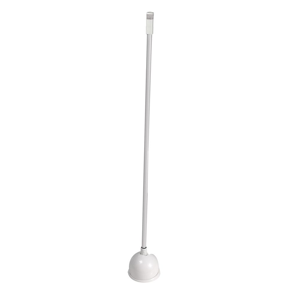 LUMITEC 101693 CONTOUR ANCHOR LIGHT 39 INCH WHITE SHAFT WHITE BASE - High quality product image showing LUMITEC 101693 CONTOUR ANCHOR LIGHT 39 INCH WHITE SHAFT WHITE BASE details and features