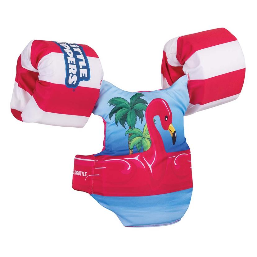 FULL THROTTLE 104400-105-001-22 LITTLE DIPPERSLIFE JACKET - FLAMINGO