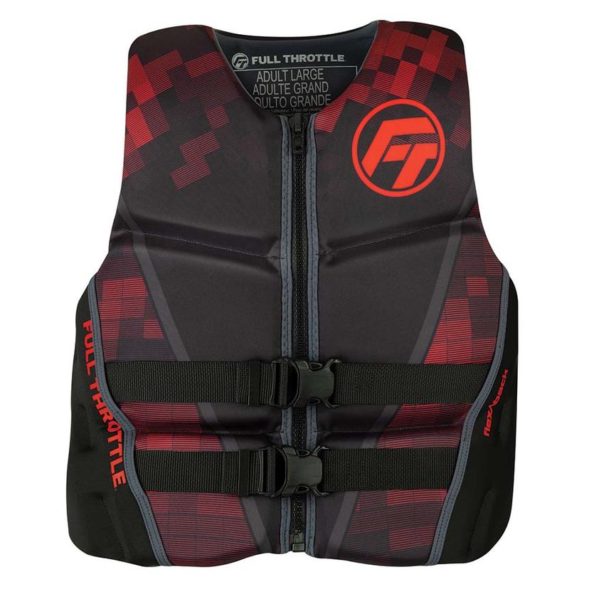 FULL THROTTLE 142500-100-050-22 MENS RAPID DRY FLEX-BACK LIFE JACKET - XL