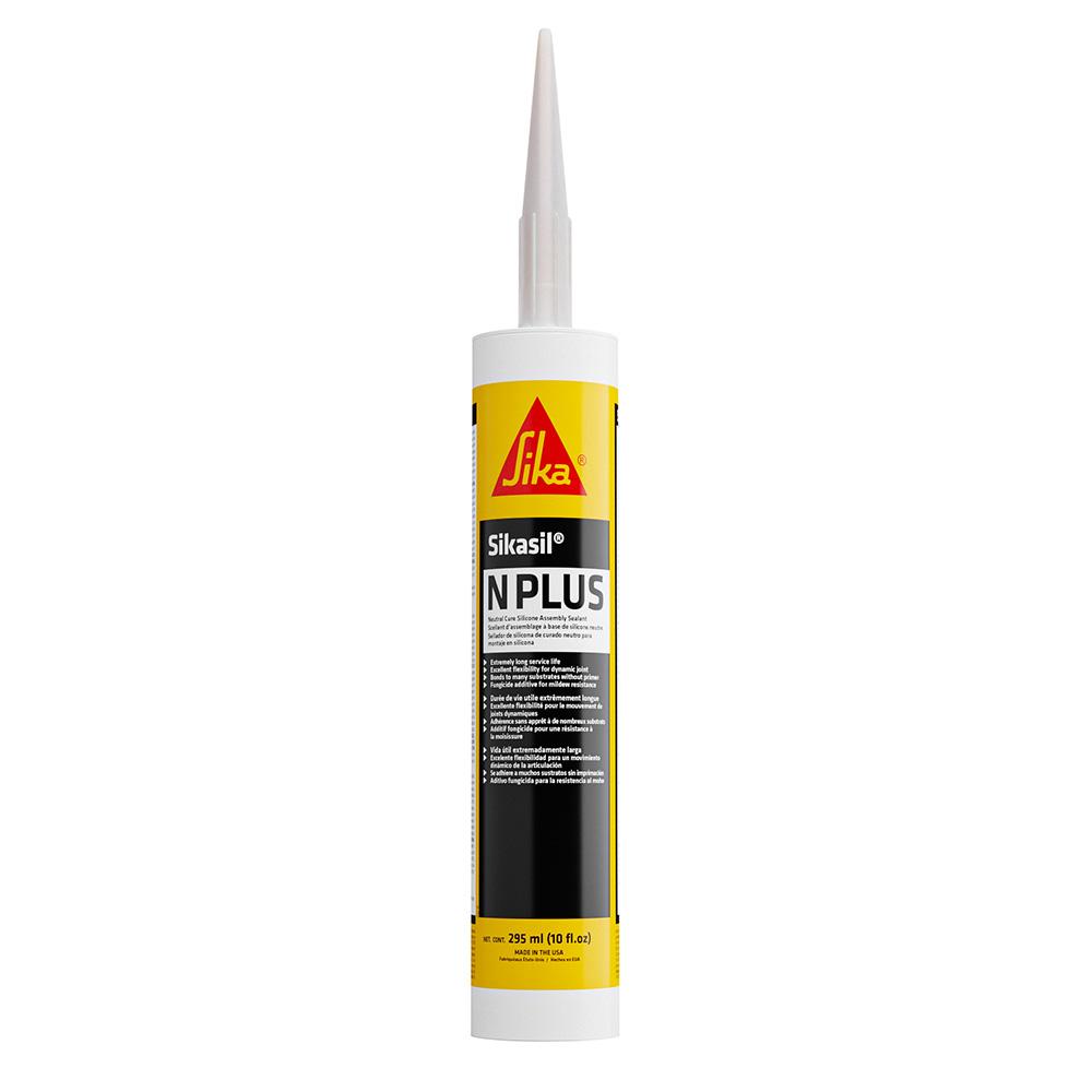 SIKA 432053 SIKAFLEX N PLUS CLEAR 10OZ W/NOZZLE - High quality product image showing SIKA 432053 SIKAFLEX N PLUS CLEAR 10OZ W/NOZZLE details and features