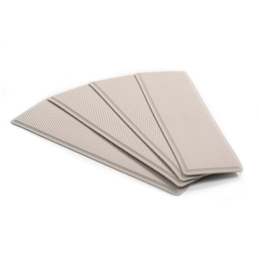 SEADEK 23903-80019 3.75 INCH X 12.75 INCH X 5MM 4-PIECE STEP KIT - 3.75 INCH X 12.75 INCH MICA EMBOSSED - 95.25MM X 323.85MM X 5MM