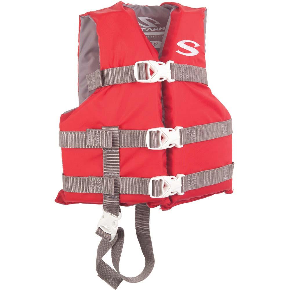 STEARNS 2159439 CLASSIC SERIES CHILD VEST LIFE JACKET - 30-50LBS - RED - The Twister Group Tools product