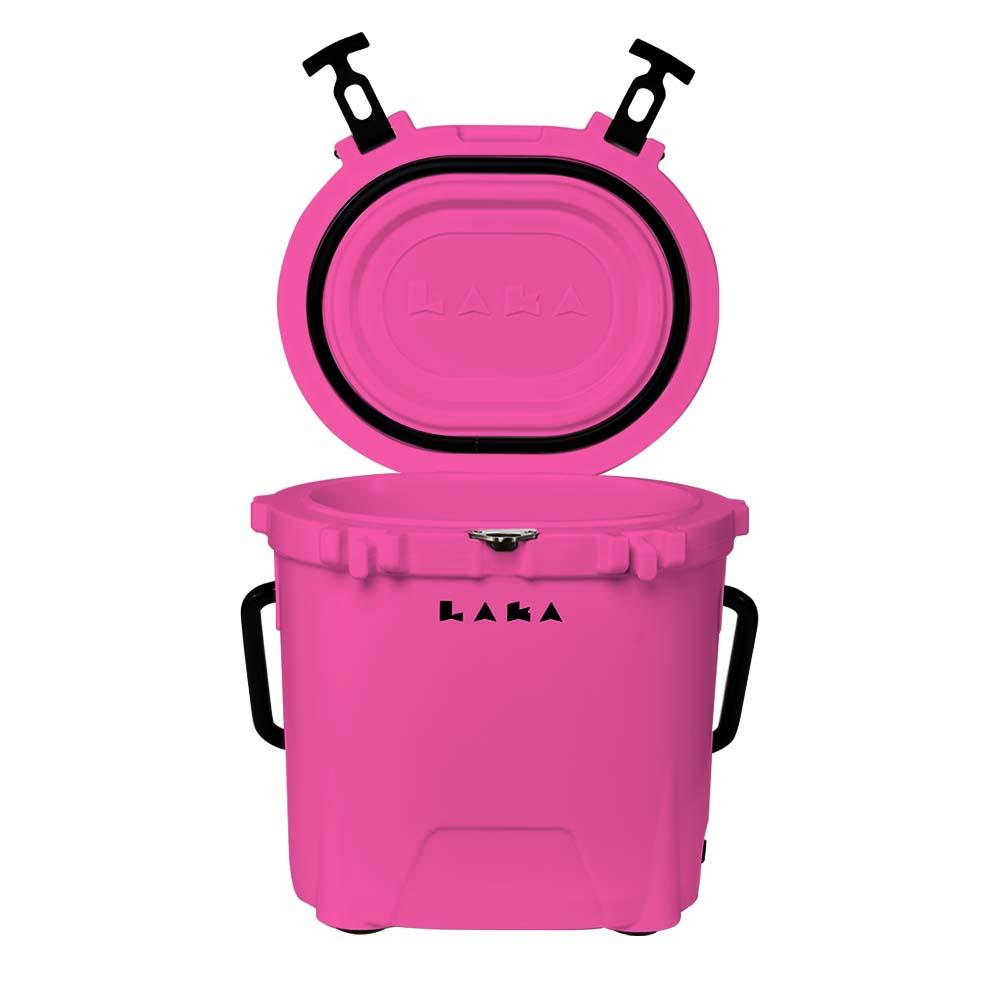 LAKA COOLERS 1012 20 QT COOLER - PINK - High quality product image showing LAKA COOLERS 1012 20 QT COOLER - PINK details and features