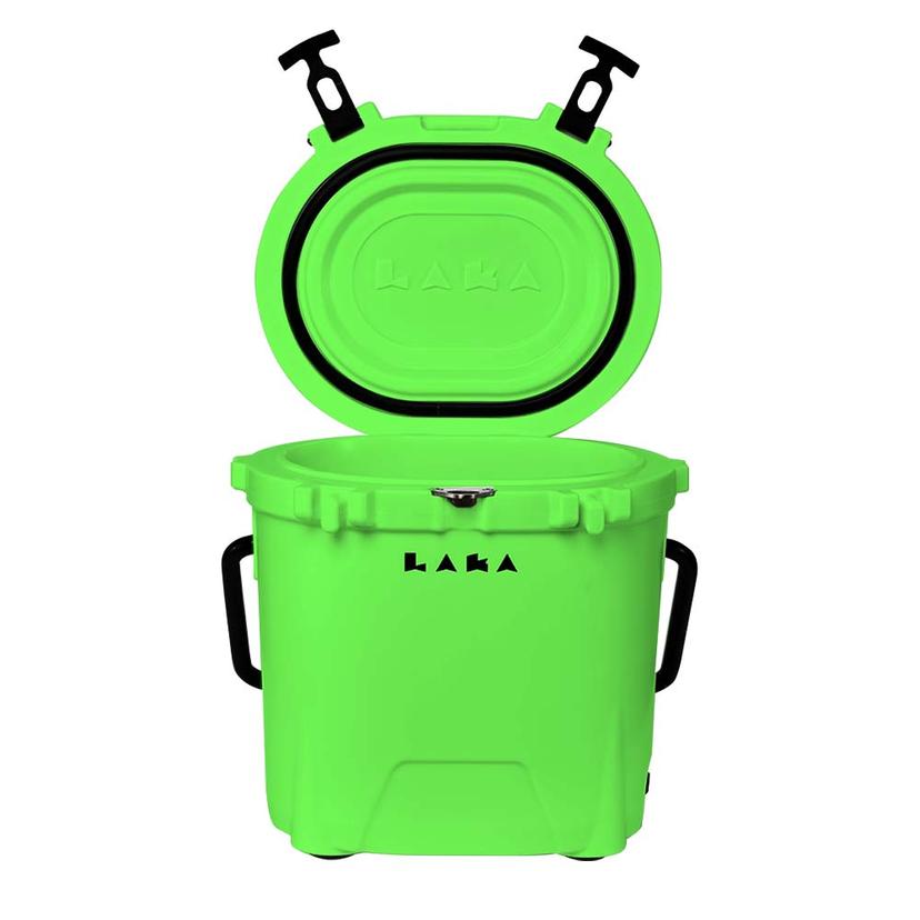 LAKA COOLERS 1055 20 QT COOLER - LIME GREEN