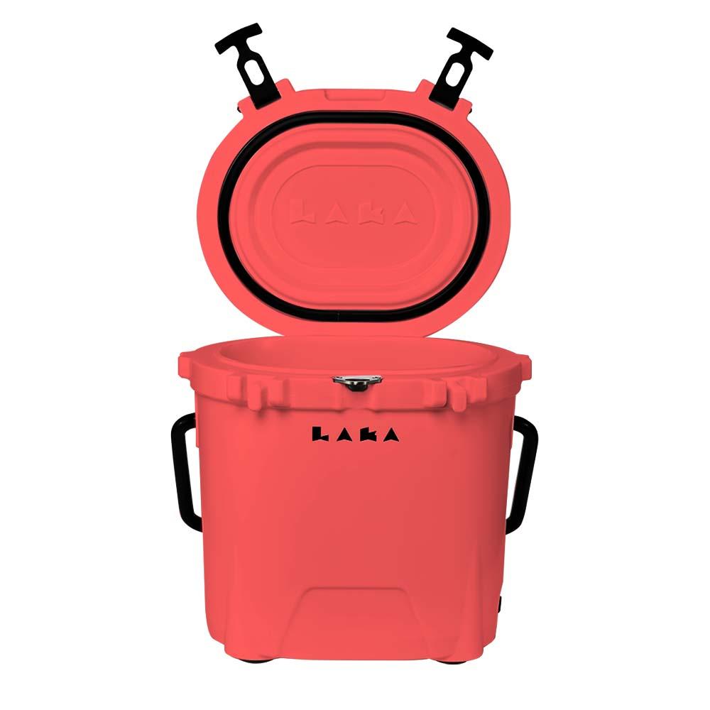 LAKA COOLERS 1062 20 QT COOLER - CORAL - High quality product image showing LAKA COOLERS 1062 20 QT COOLER - CORAL details and features