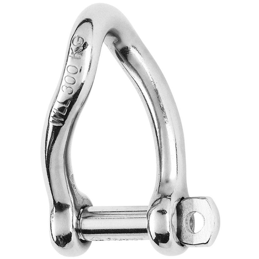 WICHARD 01223 SELF-LOCKING TWISTED SHACKLE - DIAMETER 6MM - 1/4 INCH