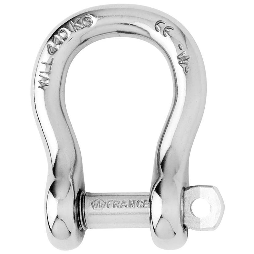 WICHARD 01444 CAPTIVE PIN BOW SHACKLE - DIAMETER 8MM - 5/16 INCH