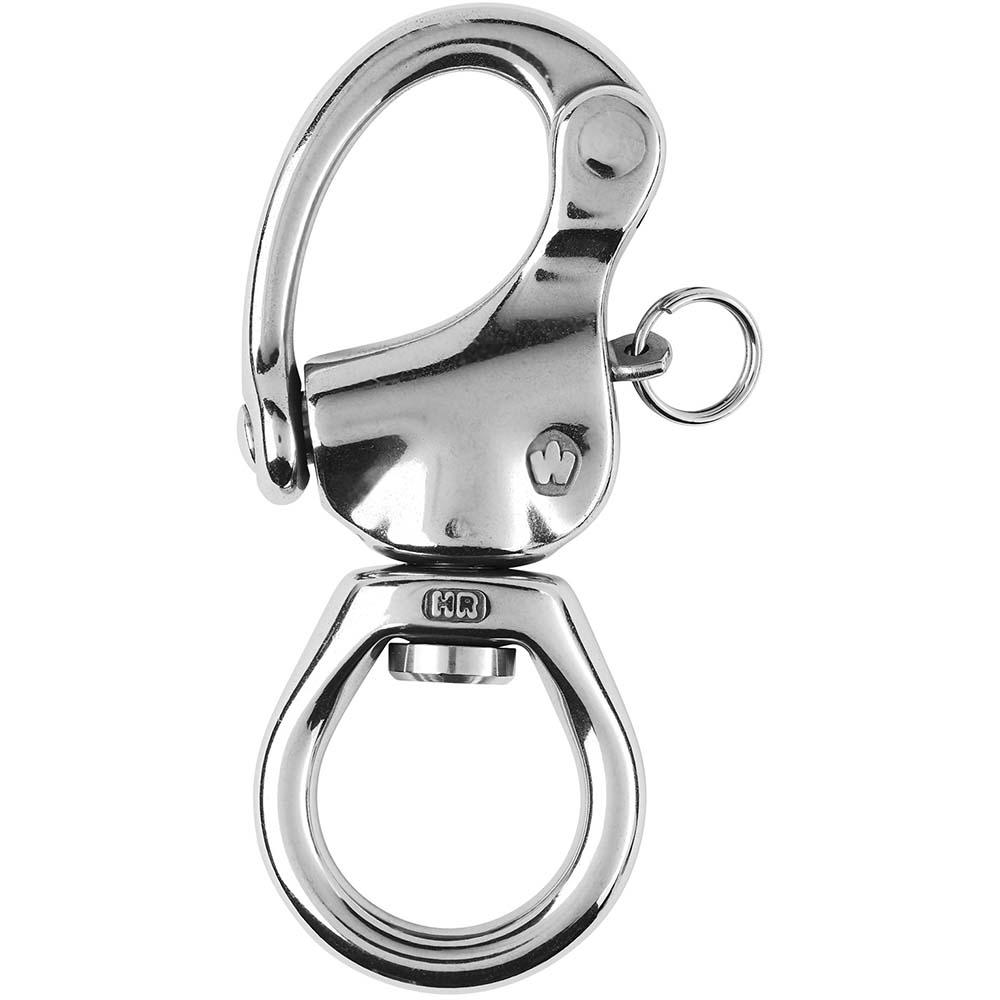 WICHARD 02377 HR SNAP SHACKLE - LARGE BAIL - LENGTH 140MM - High quality product image showing WICHARD 02377 HR SNAP SHACKLE - LARGE BAIL - LENGTH 140MM details and features