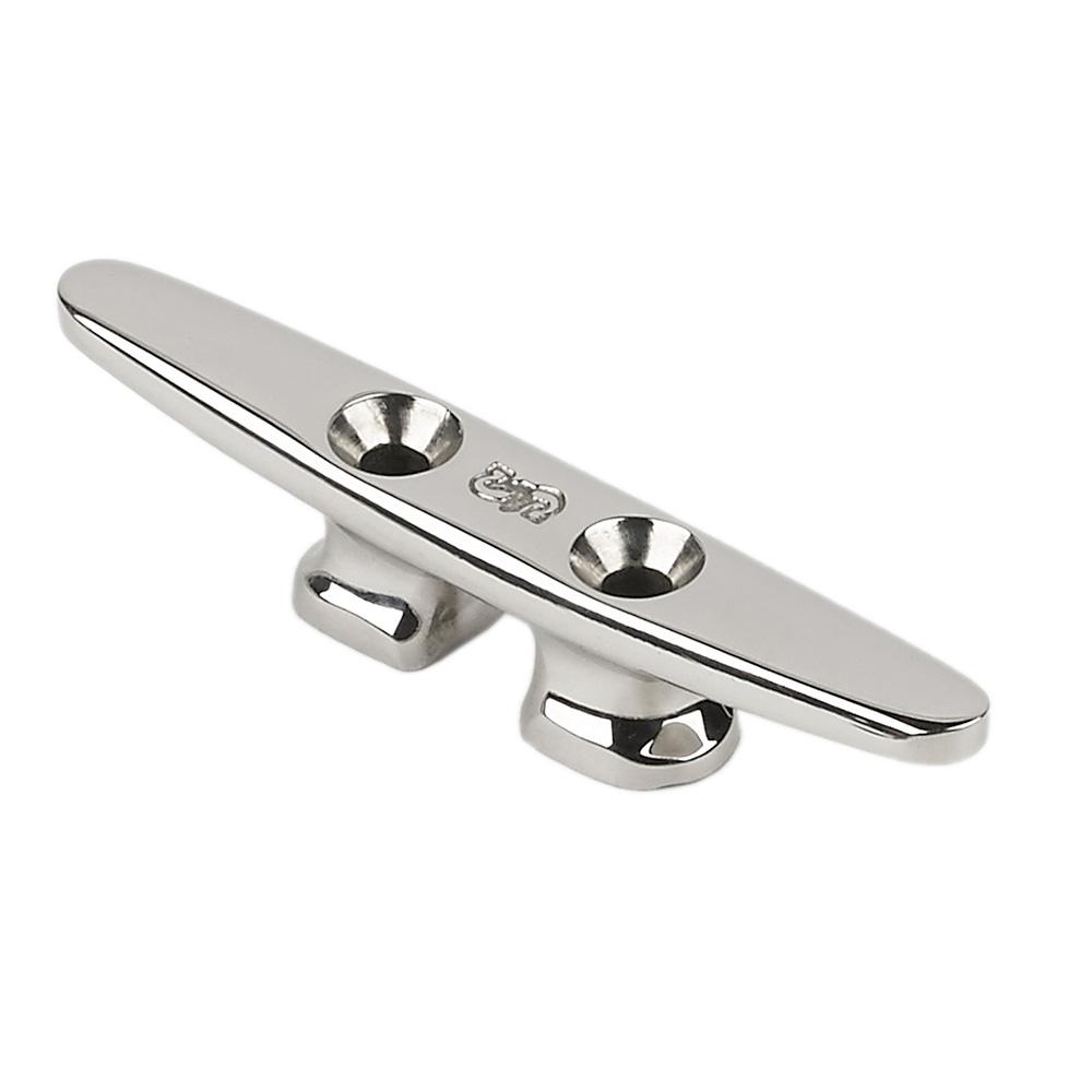 SCHAEFER 60-75 STAINLESS STEEL CLEAT - 3 INCH - High quality product image showing SCHAEFER 60-75 STAINLESS STEEL CLEAT - 3 INCH details and features