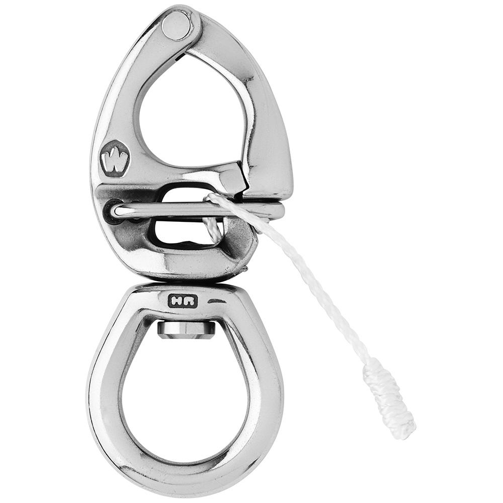 WICHARD 02776 QUICK RELEASE LARGE EYE SHACKLE 4-3/4 INCH - High quality product image showing WICHARD 02776 QUICK RELEASE LARGE EYE SHACKLE 4-3/4 INCH details and features