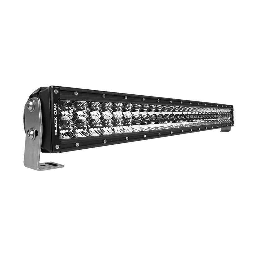BLACK OAK 30C-D5OS Pro Series 3.0 Double Row 30 INCH LED Light Bar - Combo Optics - Black Housing