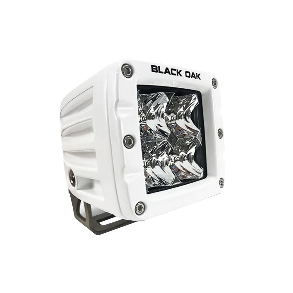 BLACK OAK 2SM-POD10CR PRO SERIES 2 INCH SPOT POD - WHITE - High quality product image showing BLACK OAK 2SM-POD10CR PRO SERIES 2 INCH SPOT POD - WHITE details and features