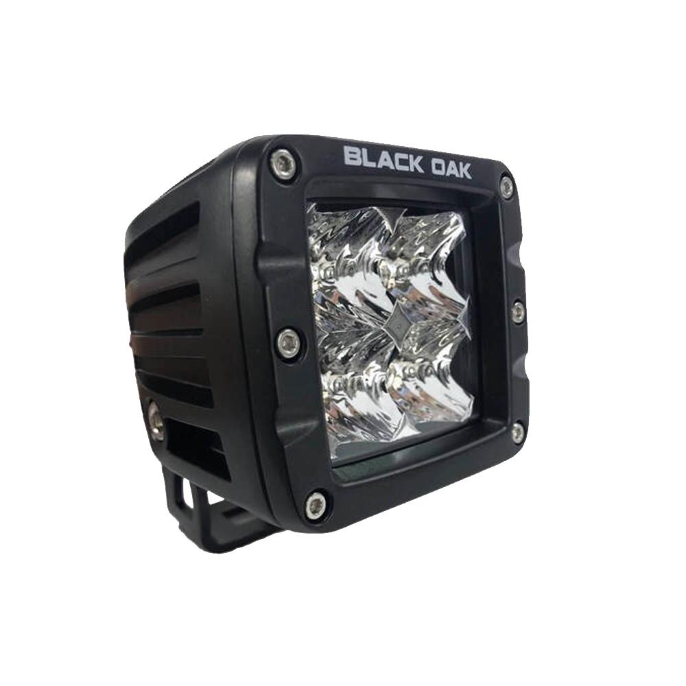 BLACK OAK 2S-POD10CR PRO SERIES 2 INCH SPOT POD - BLACK - High quality product image showing BLACK OAK 2S-POD10CR PRO SERIES 2 INCH SPOT POD - BLACK details and features