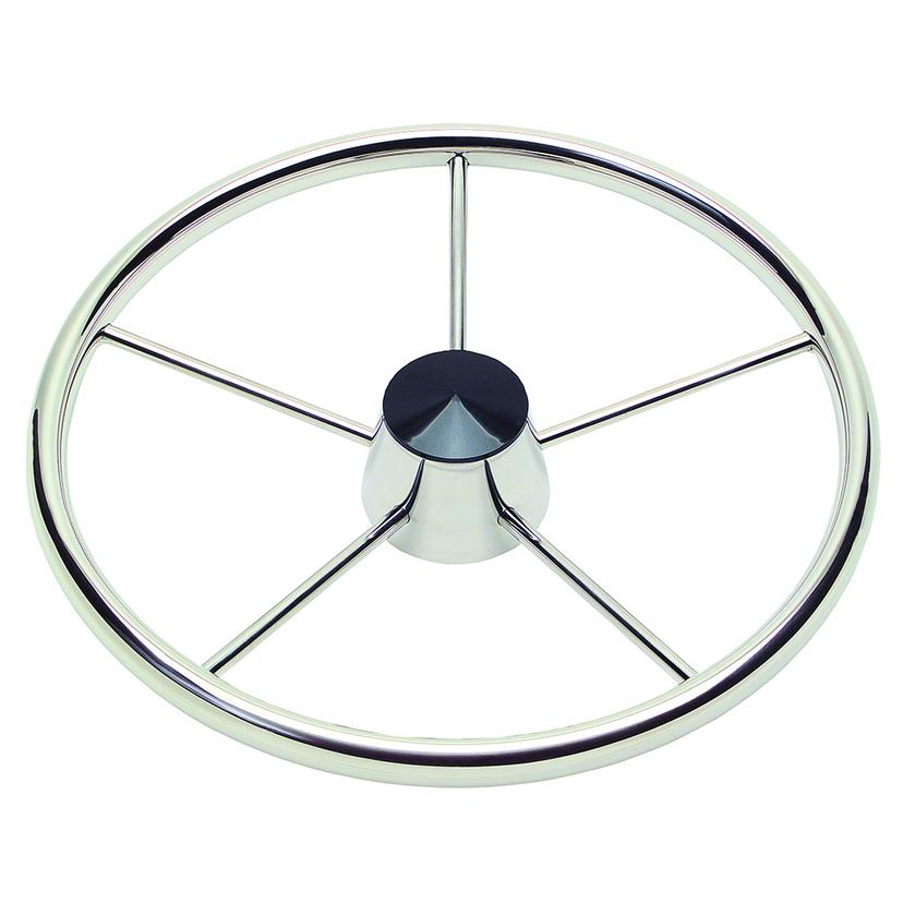 SCHMITT MARINE 1721321-R DESTROYER WHEEL - 13.5 INCH MODEL 170 - FITS 3/4 INCH TAPERED SHAFT
