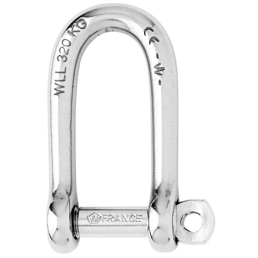 WICHARD 01215 Self-Locking Long D Shackle - 10mm Diameter - 13/32 INCH - High quality product image showing WICHARD 01215 Self-Locking Long D Shackle - 10mm Diameter - 13/32 INCH details and features