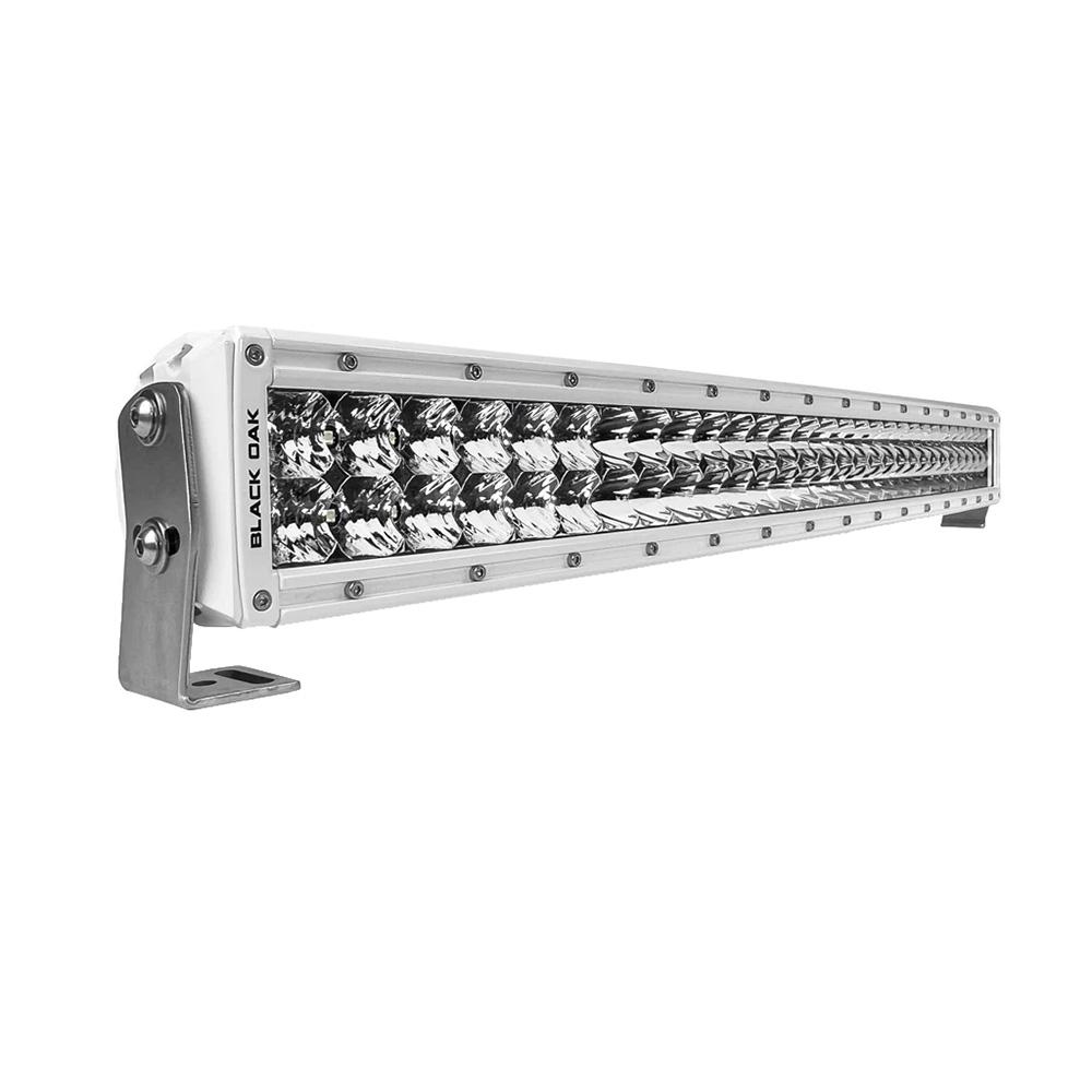 BLACK OAK 30SCM-D5OS 30 INCH LED CURVED DOUBLE ROW SPOT - WHITE - High quality product image showing BLACK OAK 30SCM-D5OS 30 INCH LED CURVED DOUBLE ROW SPOT - WHITE details and features