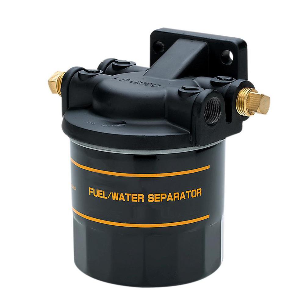 ATTWOOD 11840-7 UNIVERSAL FUEL/WATER SEPARATOR KIT W/BRACKET - The Twister Group Tools product