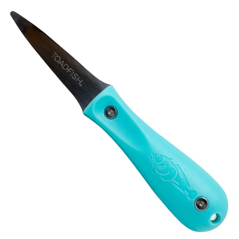 TOADFISH 1001 PUT EM BACK OYSTER KNIFE - TEAL
