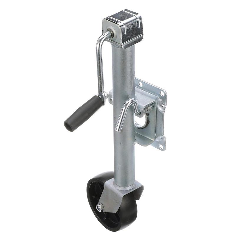 ATTWOOD 11127-4 FOLD-UP TRAILER JACK 1000 LB SINGLE WHEEL