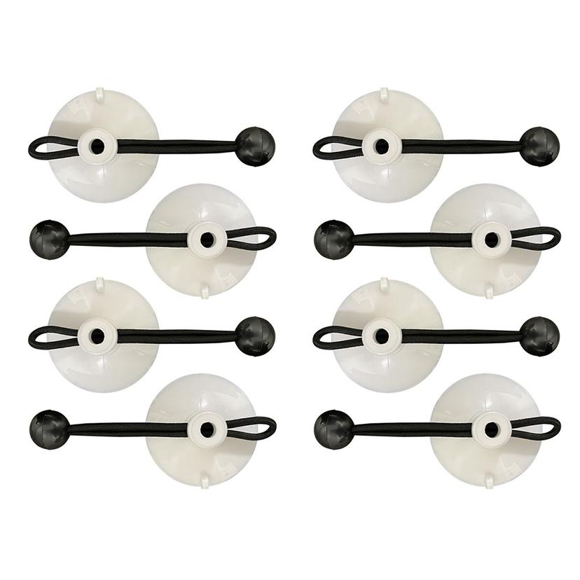 CARVER 61005 SUCTION CUP TIE DOWNS 8-PACK