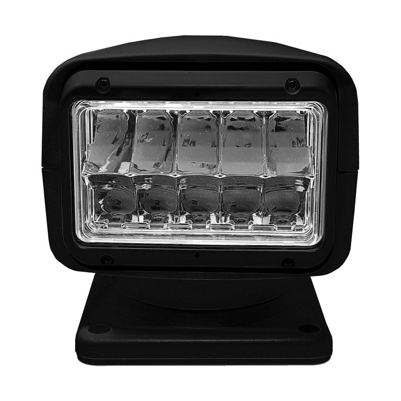 ACR 1959 RCL95 Black LED Spotlight With Wired Point Pad And Wireless Hand Held 12/24v