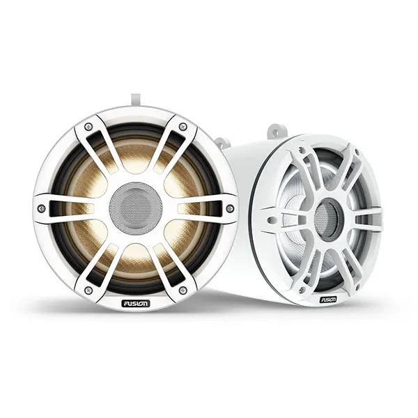 FUSION 010-02773-50 SG-FLT883SPW 8.8 INCH Tower Speaker White With CRGBW Lighting - High quality product image showing FUSION 010-02773-50 SG-FLT883SPW 8.8 INCH Tower Speaker White With CRGBW Lighting details and features