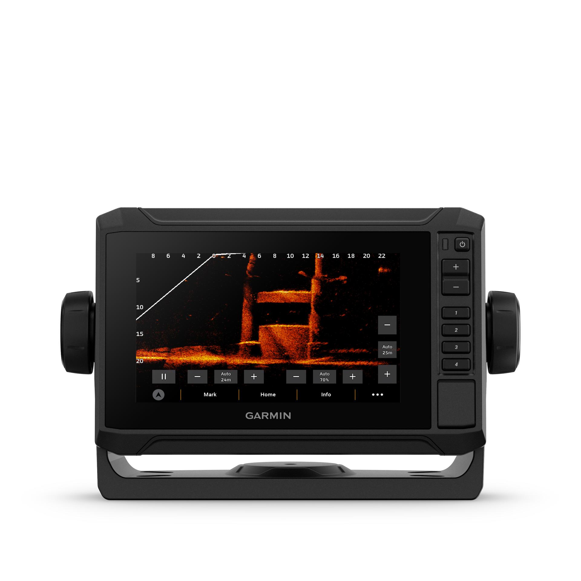 GARMIN 010-02681-00 ECHOMAP UHD2 64sv US Coastal and Great Lakes GN+ No Transducer - High quality product image showing GARMIN 010-02681-00 ECHOMAP UHD2 64sv US Coastal and Great Lakes GN+ No Transducer details and features