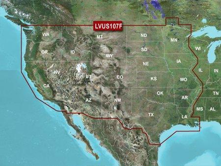 GARMIN 010-C1205-00 LVUS107F LakeVu g3 Ultra US - West - High quality product image showing GARMIN 010-C1205-00 LVUS107F LakeVu g3 Ultra US - West details and features