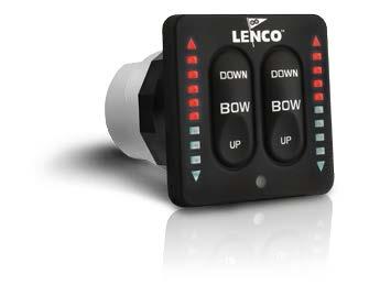 LENCO 11941-002 LED Flybridge Key Pad With 20FT Sjielded Harness For Use with 15270-001