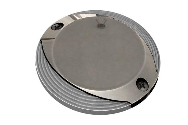 LUMITEC 101629 Scallop Pathway Light Warm White 10-30vDC Stainless Steel Housing - High quality product image showing LUMITEC 101629 Scallop Pathway Light Warm White 10-30vDC Stainless Steel Housing details and features