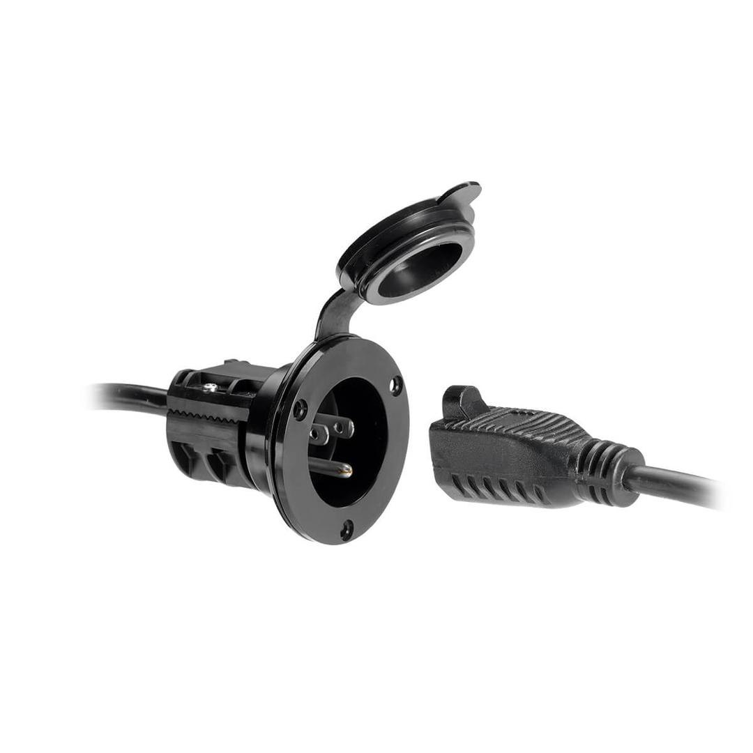 MINN KOTA 1865108 MKR-21 AC Power Port Black - The Twister Group Tools product