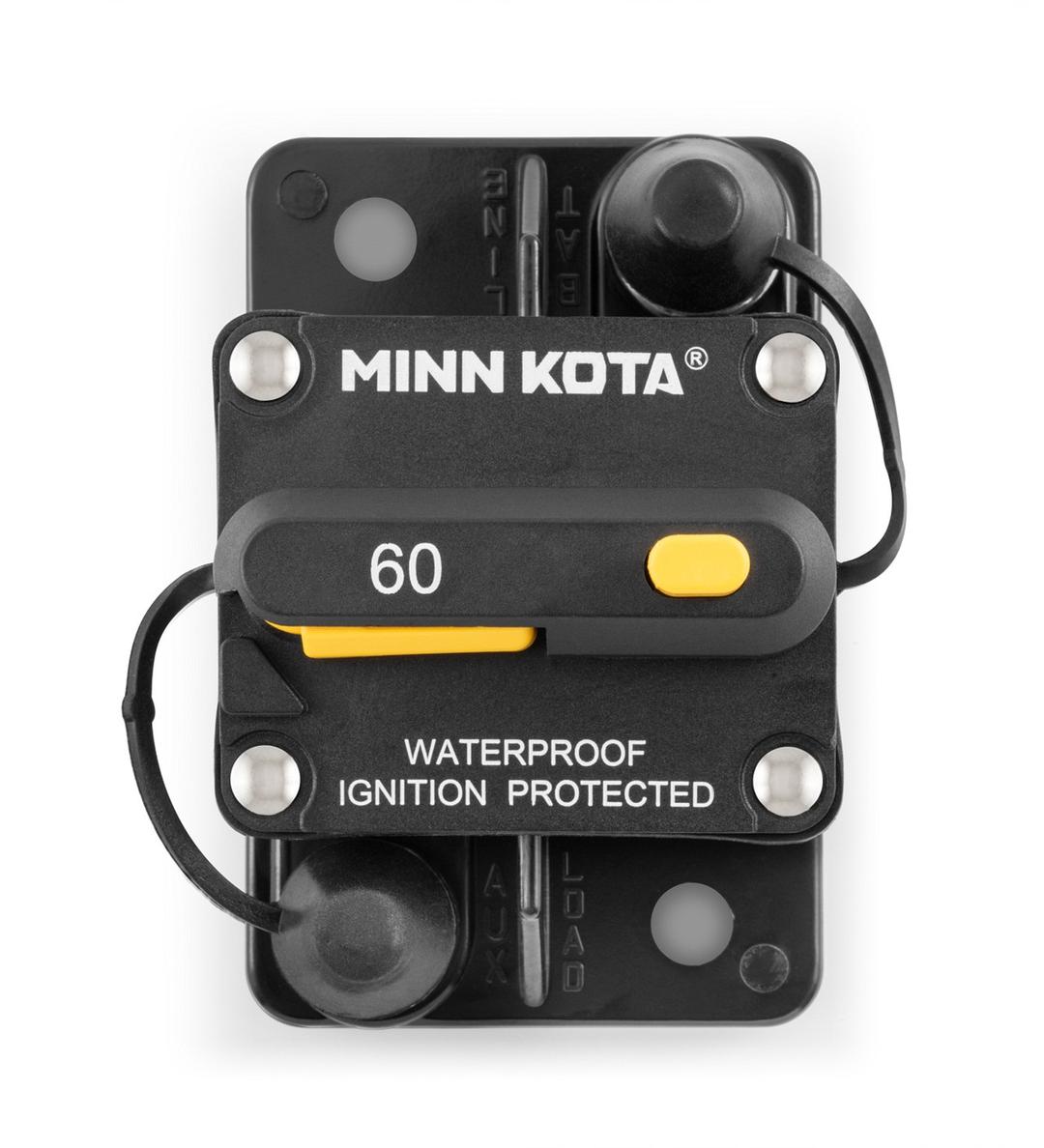 MINN KOTA 1865116 MKR-27 60Amp Waterproof Circuit Breaker Bulk Pack - The Twister Group Tools product
