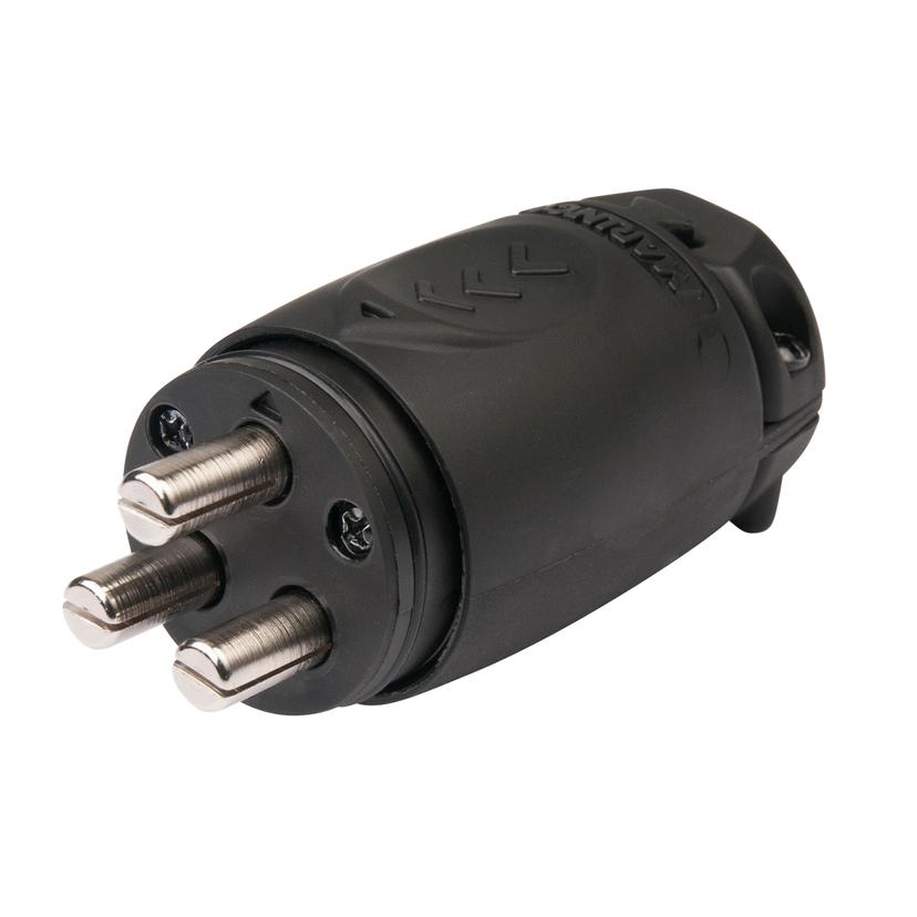 MARINCO 12VBPS3 70A 3-Wire Trolling Motor Plug Only