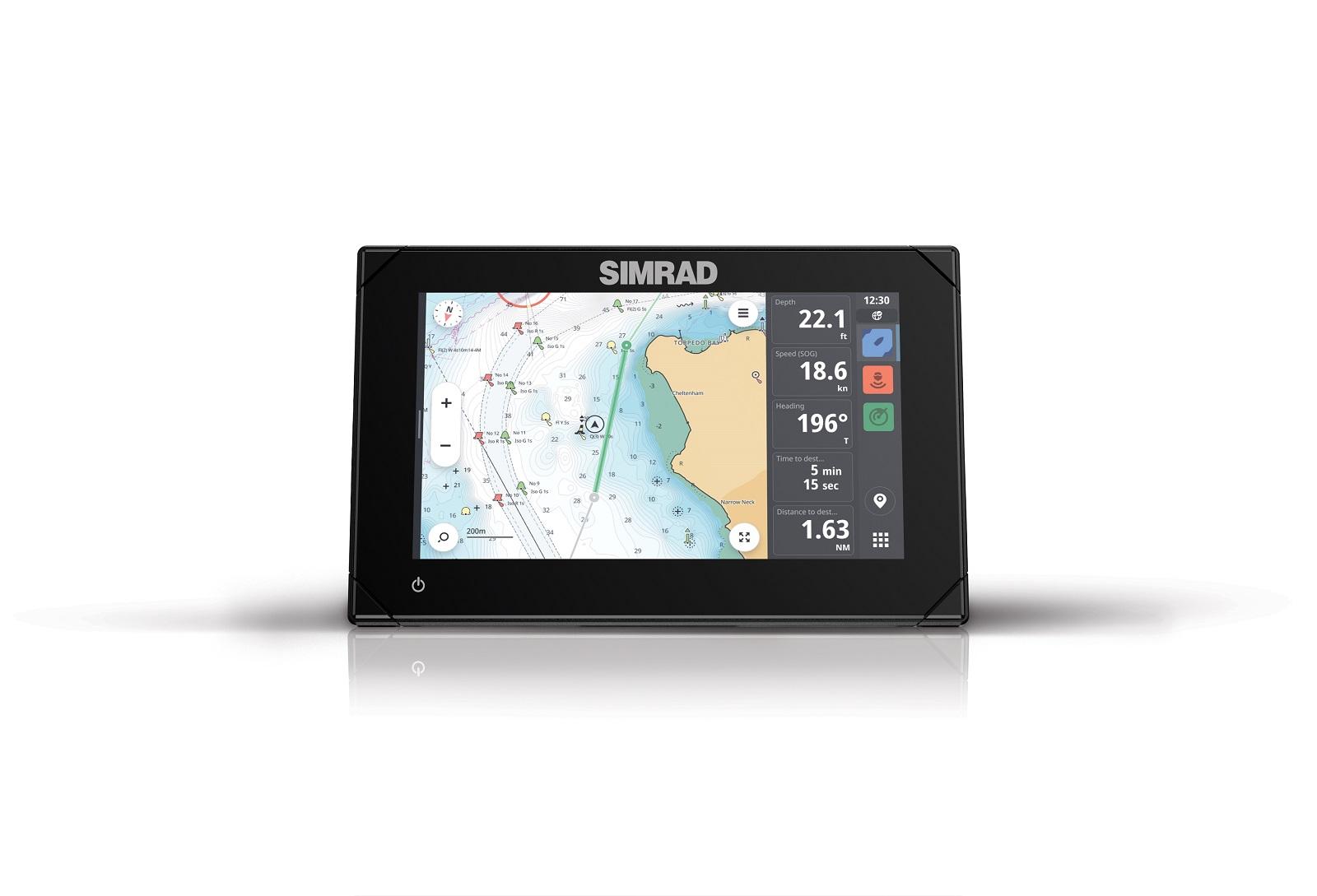 SIMRAD 000-15371-001 NSX 3007 7 INCH MFD with 83/200kHz HDI - High quality product image showing SIMRAD 000-15371-001 NSX 3007 7 INCH MFD with 83/200kHz HDI details and features