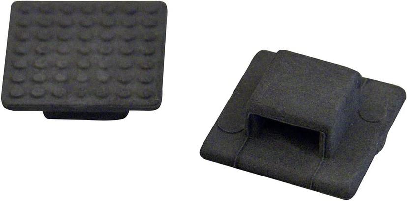 WELD MOUNT 803B Weld Mount AT-3 Wire Tie Mount, Small Black 30 Pack