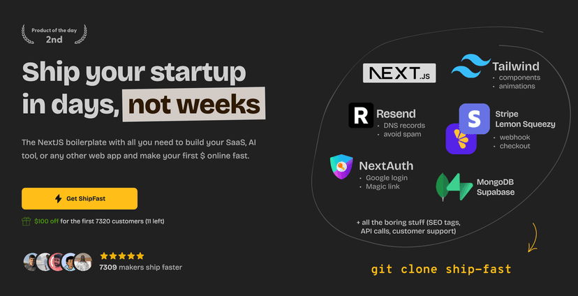 Launch your product in minutes, not days Launch your product in minutes, not days